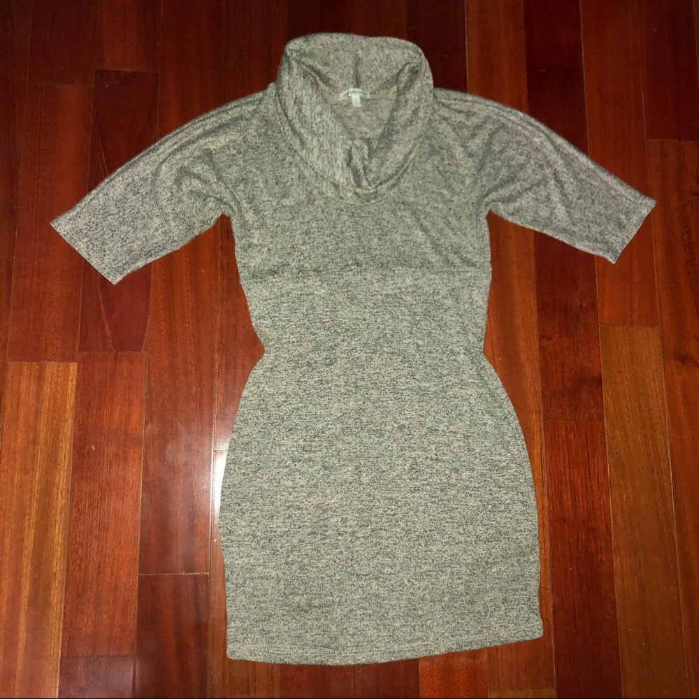 Cowl neck sweater tunic or dress